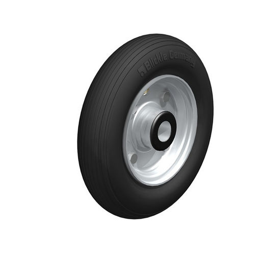 Колесо с пневматической шиной - P series - Blickle Räder+Rollen GmbH u. Co. KG - из стали / со слабым шумом
