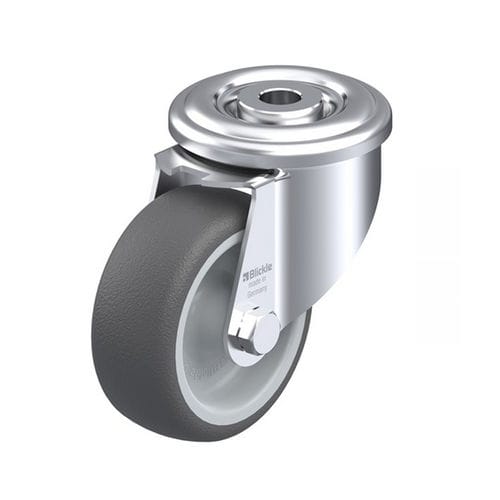 Поворотный ролик - LER-PATH series - Blickle Räder+Rollen GmbH u. Co. KG - со стержнем / на шариковом подшипнике / из прессованной стали