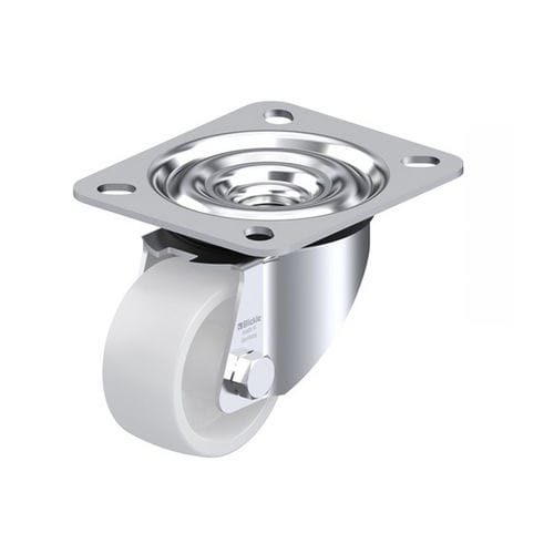 Поворотный ролик - LE-PO series - Blickle Räder+Rollen GmbH u. Co. KG - с пластиной / на шариковом подшипнике / моноблок