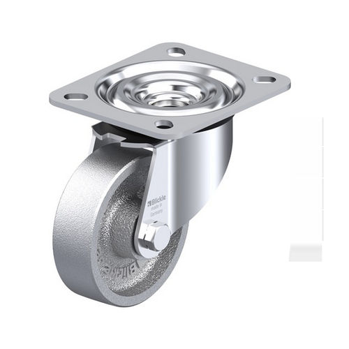 Поворотный ролик - L-G series - Blickle Räder+Rollen GmbH u. Co. KG - с пластиной / на шариковом подшипнике / моноблок