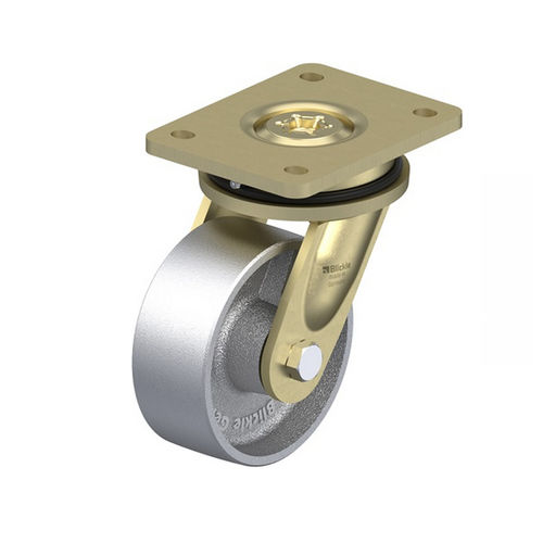 Поворотный ролик - LS-G series - Blickle Räder+Rollen GmbH u. Co. KG - с пластиной / на шариковом подшипнике / моноблок