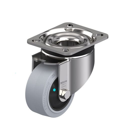 Поворотный ролик - LKX-POEV series - Blickle Räder+Rollen GmbH u. Co. KG - с пластиной / на шариковом подшипнике / из полиамида