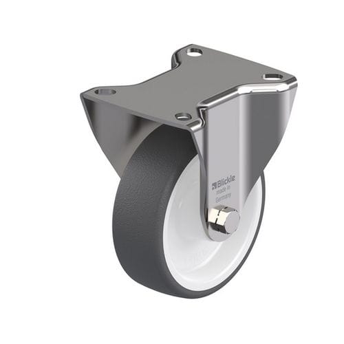 Поворотный ролик - BX-POTH series - Blickle Räder+Rollen GmbH u. Co. KG - с пластиной / сильные нагрузки / из полиамида