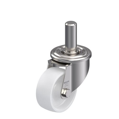 Поворотный ролик - LEXZ-PO series - Blickle Räder+Rollen GmbH u. Co. KG - со стержнем / на шариковом подшипнике / моноблок