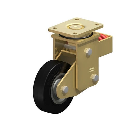 Поворотный ролик - LSFN-SE series - Blickle Räder+Rollen GmbH u. Co. KG - с пластиной / сильные нагрузки / на пружине