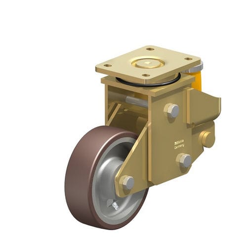 Поворотный ролик - LSFE-GB series - Blickle Räder+Rollen GmbH u. Co. KG - с пластиной / на шариковом подшипнике / сильные нагрузки