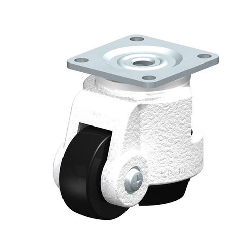 Ролик для иммобилизации - HRP series - Blickle Räder+Rollen GmbH u. Co. KG - неподвижный / с пластиной / для вилочного погрузчика