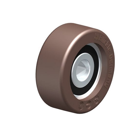 Валок для направляющих элементов - FPU series - Blickle Räder+Rollen GmbH u. Co. KG - из полиуретана / на шариковом подшипнике / со слабым шумом