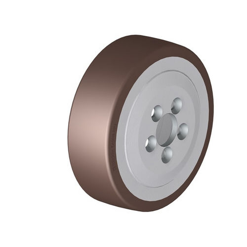 Колесо с бандажом - R series - Blickle Räder+Rollen GmbH u. Co. KG - из чугуна / со слабым шумом
