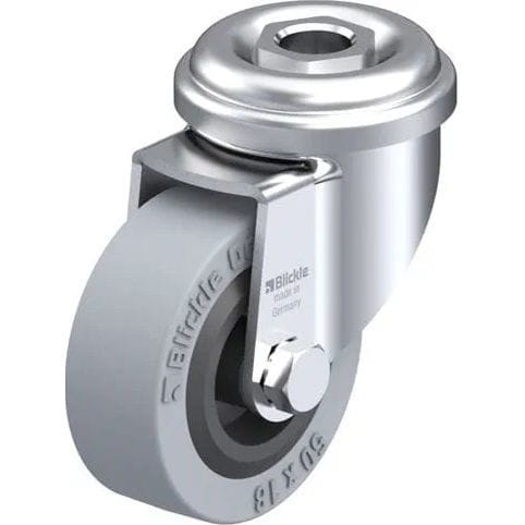 Колесо с бандажом - VPA series - Blickle Räder+Rollen GmbH u. Co. KG - из каучука / из каучука / 80 shore A