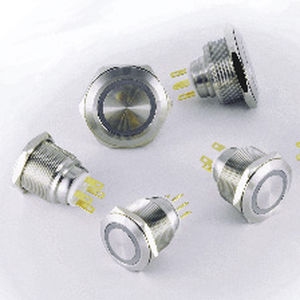 Пусковая кнопка IP65 - LAS1GQ22 series  - ONPOW PUSH BUTTON MANUFACTURE COMPANY - IP67 / 1NO/NF / из металла