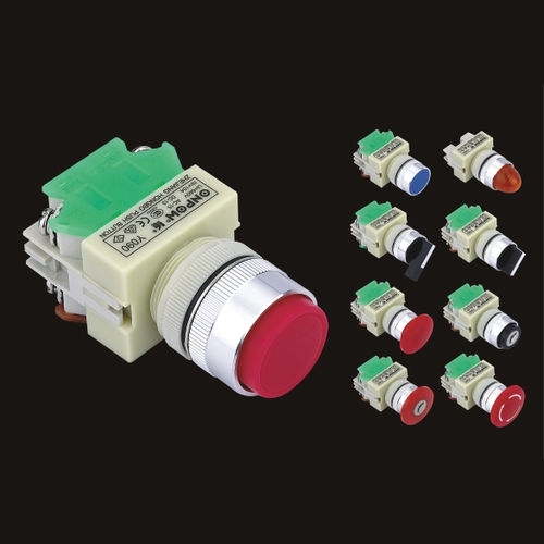 Пусковая кнопка с аварийной остановкой - Y090 series - ONPOW PUSH BUTTON MANUFACTURE COMPANY - выбора / IP67 / IP40