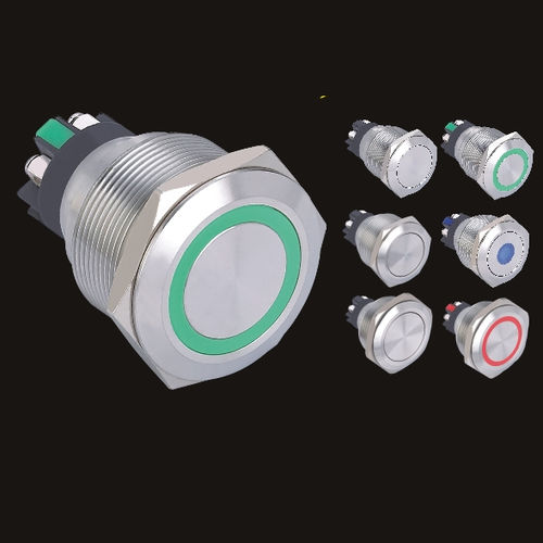 Водонепроницаемая пусковая кнопка - GQ series - ONPOW PUSH BUTTON MANUFACTURE COMPANY - антивандальная / IP67 / LED