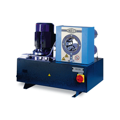 Опрессовочный станок для гибкого шланга - HM 200 series - Uniflex-Hydraulik GmbH - электрогидравлический / компактный