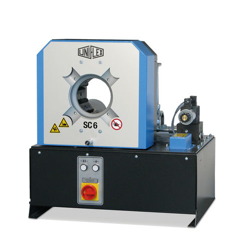 Опрессовочный станок для гибкого шланга - SC 6 Strong series - Uniflex-Hydraulik GmbH - электрогидравлический
