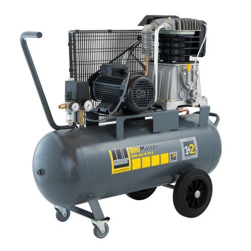 Поршневый компрессор - UNM 660-10-90 D - Schneider Druckluft GmbH - воздушный / с электродвигателем / на роликах