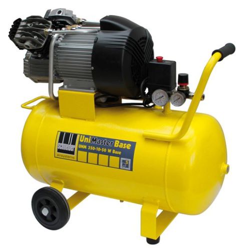 Поршневый компрессор - UNM 350-10-50 W - Schneider Druckluft GmbH - воздушный / с электродвигателем / на роликах