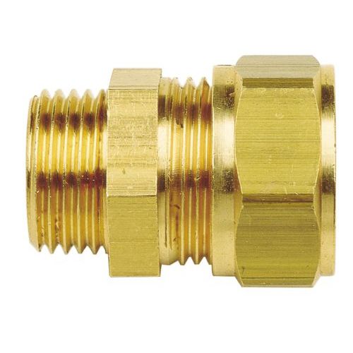 Пневматический фитинг - KSY-GE15-R 1/2a - Schneider Druckluft GmbH - винтовой / из латуни / прочный