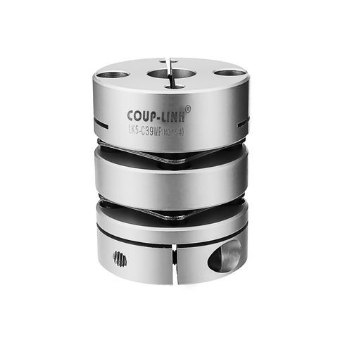 Гибкая муфта - LK5-C-WP series - GUANGZHOU LINK AUTOMATION EQUIPMENTCO., LTD - двойная / зажимное соединение / для трансмиссионного вала