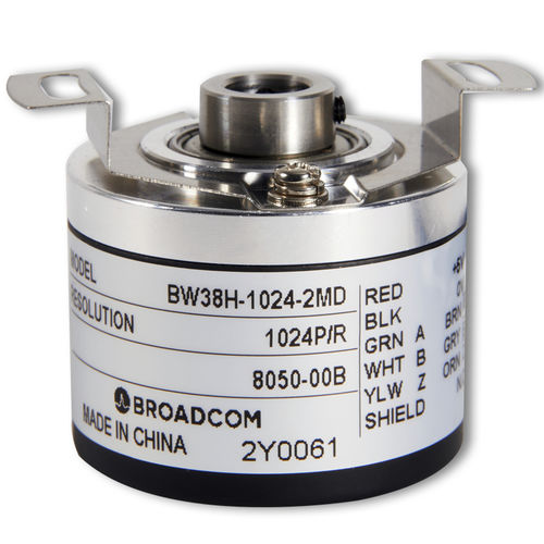 Датчик угла поворота с полой осью - BW38H - GUANGZHOU LINK AUTOMATION EQUIPMENTCO., LTD - инкрементальный / механический / синусоидальный