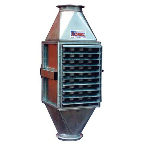 Теплообменник с трубами и каландром - ECONOMIZER - Coral - воздух/вода
