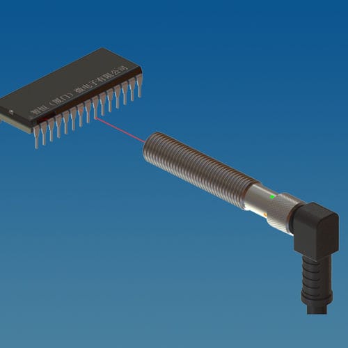 Фотоэлектрический обнаружитель лазер - M8 - Intellisense Microelectronics - с прямым отражением / цилиндрический / светодиод