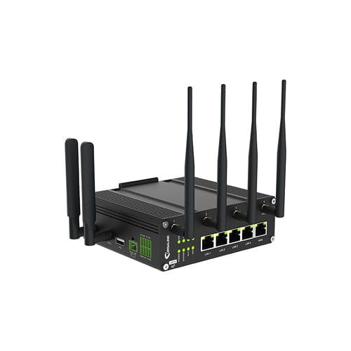 Маршрутизатор LTE 5G - UR75-5G - Milesight IoT - секционный / RS232 / WiFi