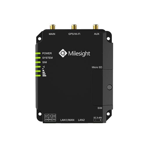 Секционный маршрутизатор - UR32 - Milesight IoT - беспроводной / Ethernet / RS232