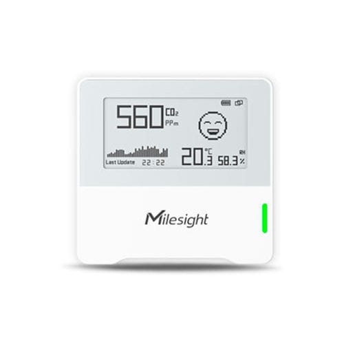 Датчик качества воздуха для интерьера - AM103 - Milesight IoT - CO2 / температуры / цифровой