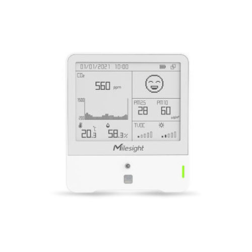 Датчик качества воздуха для интерьера - AM30 series - Milesight IoT - CO2 / PM10 / температуры