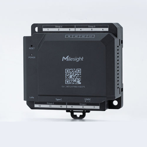 Прибор для измерения мощности счетчик активной энергии - CTH01 - Milesight IoT - с анализатором качества мощности и гармоник / эффективная мощность / активная мощность