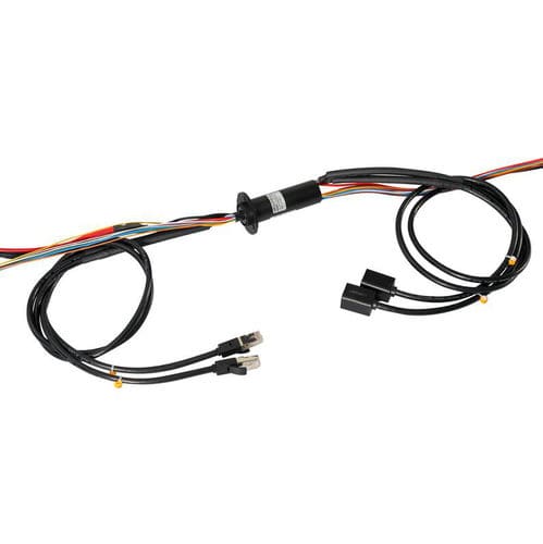Вращающийся коллектор через Ethernet - ACN-56A-0218-08S-2E2 - CENO Electronics technology Co., Ltd - с капсулой / промышленный / из пластика
