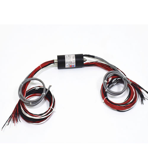 Вращающийся коллектор Gigabit Ethernet - ECN000-26P2-02P-08S-01EM - CENO Electronics technology Co., Ltd - промышленный / алюминиевый сплав / с малым моментом