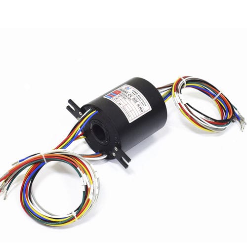 Электрический вращающийся коллектор - ECN025-15P3 - CENO Electronics technology Co., Ltd - с полой осью / промышленный / для упаковочной машины