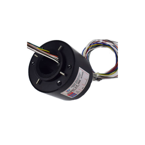 Электрический вращающийся коллектор - ECN080-06P3 - CENO Electronics technology Co., Ltd - с проходом в центре / промышленный / из металла