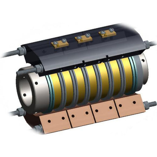 Промышленный вращающийся коллектор - SCN-C-038-07P2 - CENO Electronics technology Co., Ltd - высокая скорость / с уменьшенным объемом техобслуживания