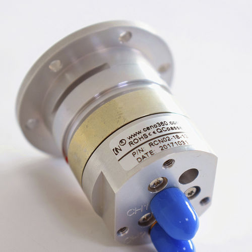 Вращающийся коллектор алюминиевый сплав - RCN02-18-13 - CENO Electronics technology Co., Ltd - компактный / с золотыми контактами / высокочастотный