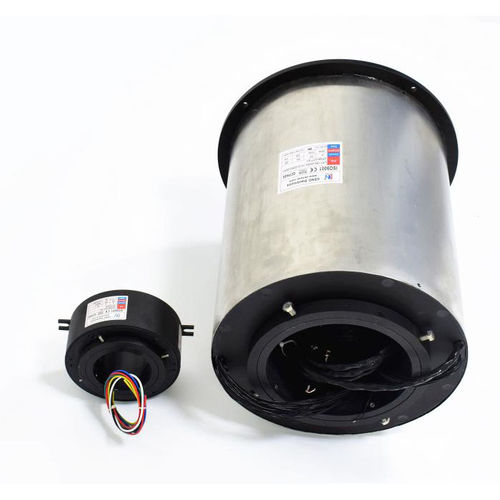 Электрический вращающийся коллектор - ECN190-10P2-46P - CENO Electronics technology Co., Ltd - с проходящим валом / промышленный / компактный