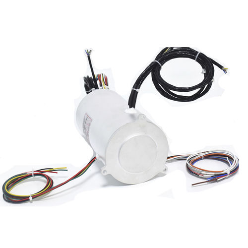 Вращающийся коллектор для серводвигателя - ECN000-12P2-18S - CENO Electronics technology Co., Ltd - со сплошным валом / IP54
