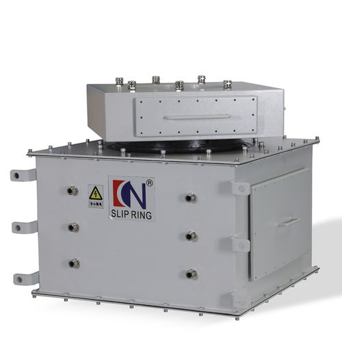 Электрический вращающийся коллектор - ECN180-EX-04S - CENO Electronics technology Co., Ltd - для упаковочной машины / для использования на морских судах / из металла