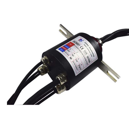 Вращающийся коллектор через Ethernet - ECN000-0520-0410-0408-01E2 - CENO Electronics technology Co., Ltd - со сплошным валом / промышленный / из металла