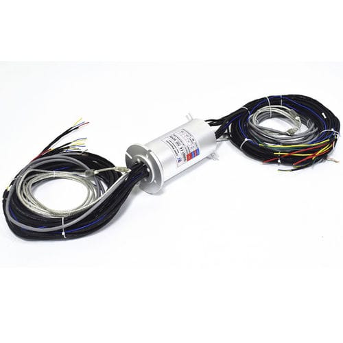 Поворотное соединение для воздуха - QCN0101-12P-14S-01UA-01EM - CENO Electronics technology Co., Ltd - для пневматических систем / для шланга / для станка