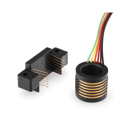 Электрический вращающийся коллектор - SCN06A - CENO Electronics technology Co., Ltd - из 2 частей / для упаковки / для светодиодного освещения