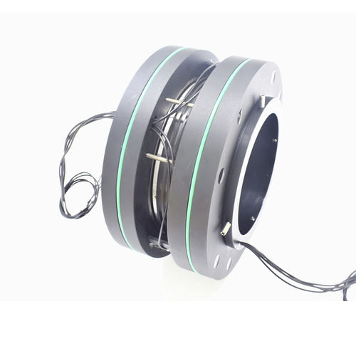 Вращающийся коллектор с проходом в центре - ECN120-06P2-06 - CENO Electronics technology Co., Ltd - для подъемного крана / для упаковочной машины / для генератора переменного тока