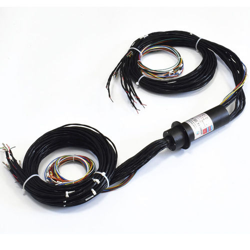 Вращающийся коллектор с капсулой - ECN000-64P - CENO Electronics technology Co., Ltd - алюминиевый сплав / IP54 / с золотыми контактами
