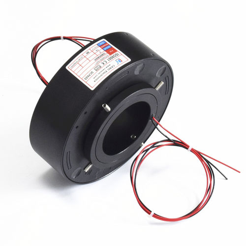 Электрический вращающийся коллектор - ECN050-02P1 - CENO Electronics technology Co., Ltd - с полой осью / из металла / 380В переменного/постоянного тока