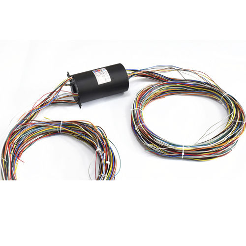 Электрический вращающийся коллектор - ECN038-20P3-16S  - CENO Electronics technology Co., Ltd - с проходящим валом / промышленный / из металла
