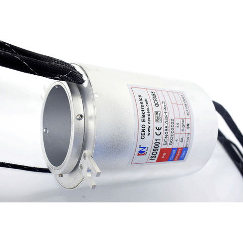 Герметичный вращающийся коллектор - ECN088-04P1-44S-IP65-JZ - CENO Electronics technology Co., Ltd - с проходом в центре / для антенны радаров / для использования на морских судах