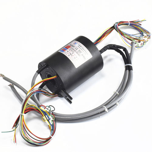 Вращающийся коллектор через Ethernet - ECN025-04P-15S-02EG - CENO Electronics technology Co., Ltd - USB / для CAN bus / с проходящим валом