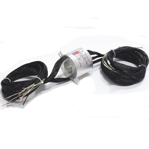 Вращающийся коллектор с проходящим валом - ECN038-03P2-12S-JZ - CENO Electronics technology Co., Ltd - для использования в промышленности / для антенны радаров / для телекоммуникационной сети